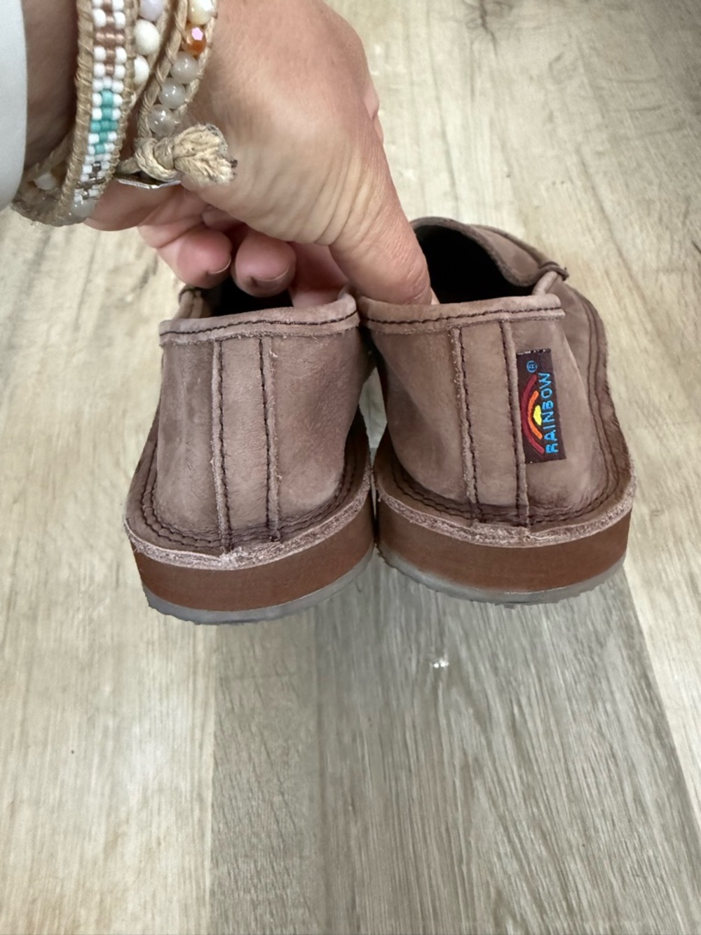 Rainbow women’s 7 leather Loafers - Like New! - Picture 5 of 7